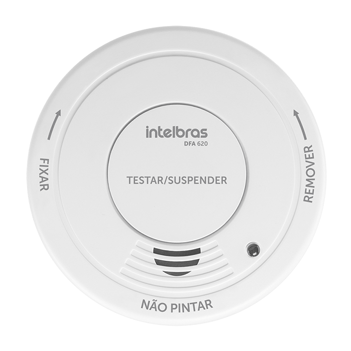DETECTOR DE FUMACA AUTONOMO INTELBRAS DFA 620 COM BATERIA