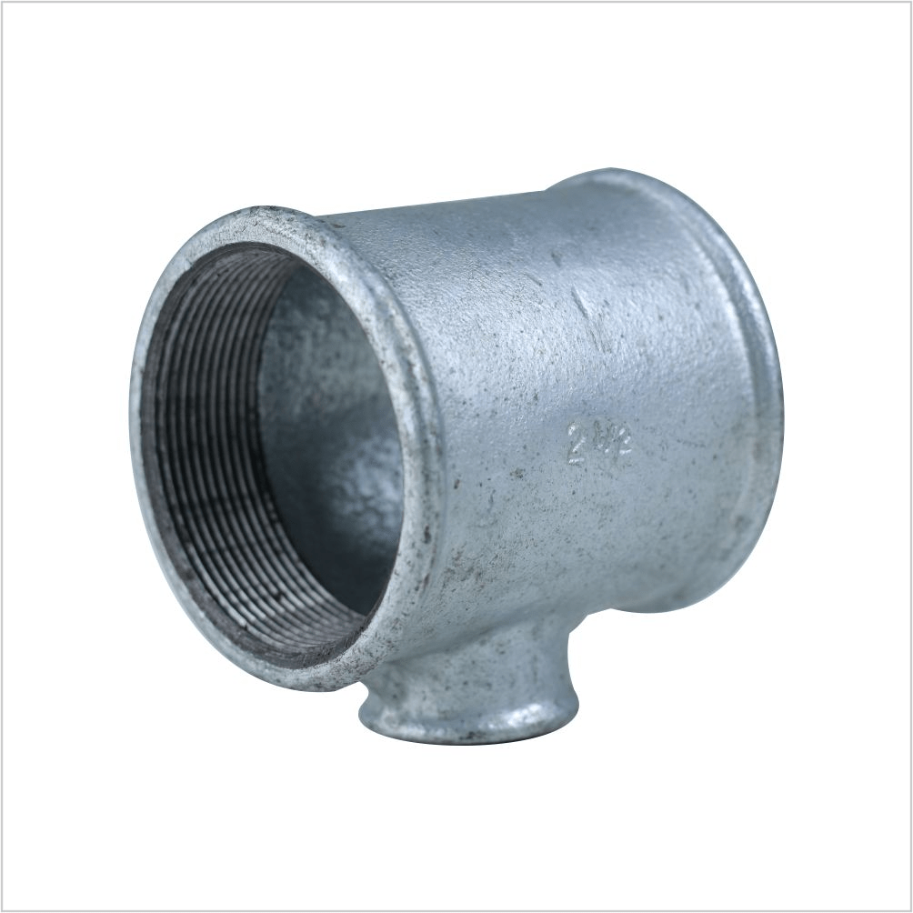TEE DE REDUCAO GALVANIZADO FFF